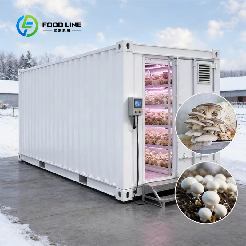 Urban Farming And Urban Agriculture - Modular Container Farm for Indoor Agriculture