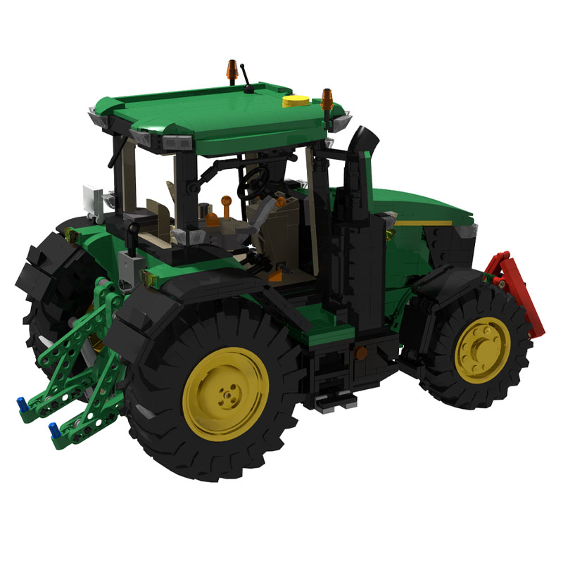 Urban Farming And Urban Agriculture - MOC-231420 Urban Farm Agricultural Tractor Building