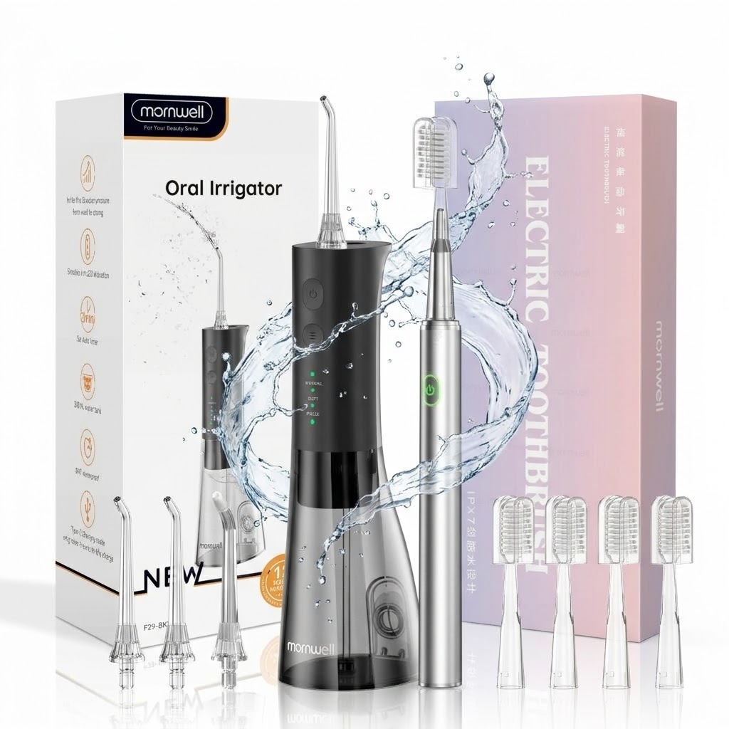 Urban Farming System - Water Flosser with Electric Toothbrush Combo,