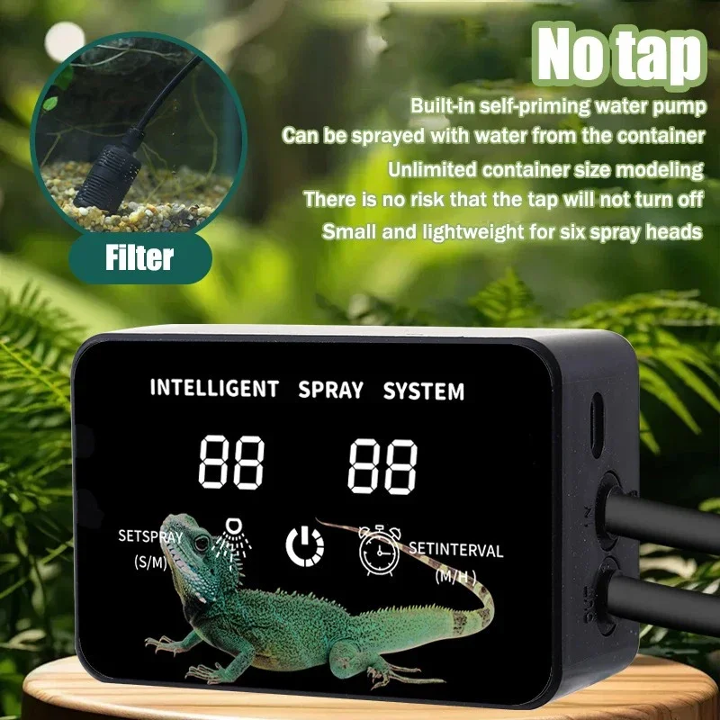 Intelligent Reptile Fogger Tim - đánh giá và giá Urban Farming System