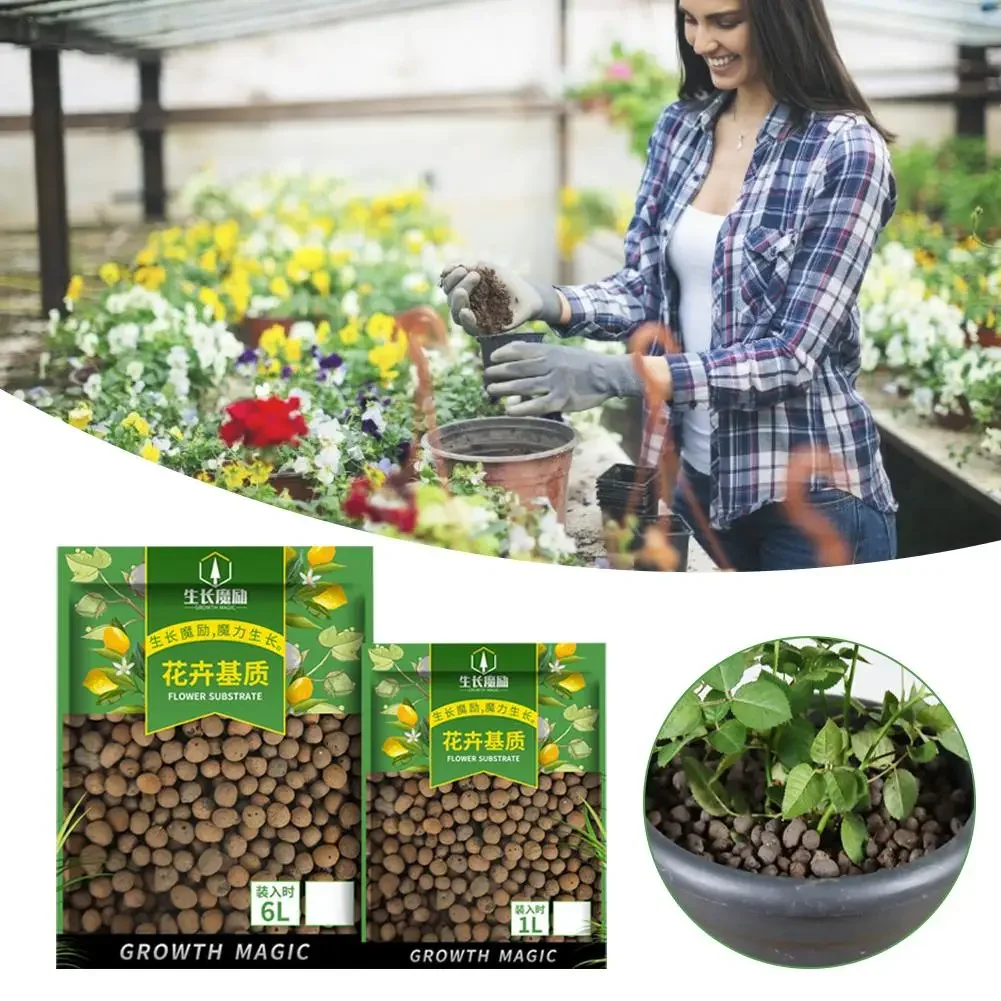 2L Organic Drainage clay balls - đánh giá và giá Clay Pebble Growing