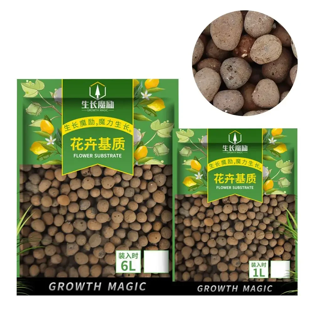 2L Organic Drainage clay balls - đánh giá và giá Clay Pebble Growing