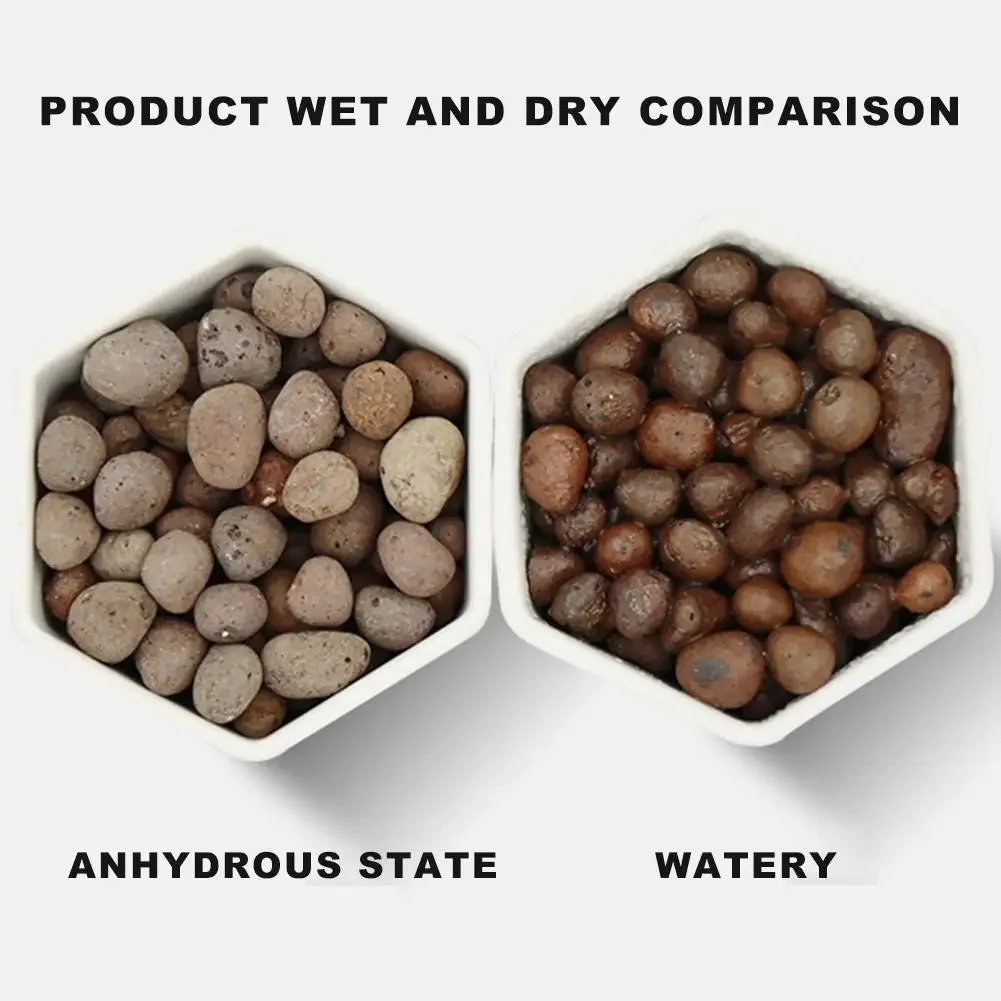 2L Organic Drainage clay balls - đánh giá và giá Clay Pebble Growing