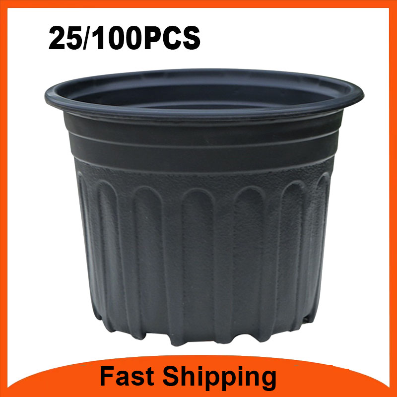 25/100 Pcs Flexible Plant Nurs - đánh giá và giá Net Pot 3 Inch