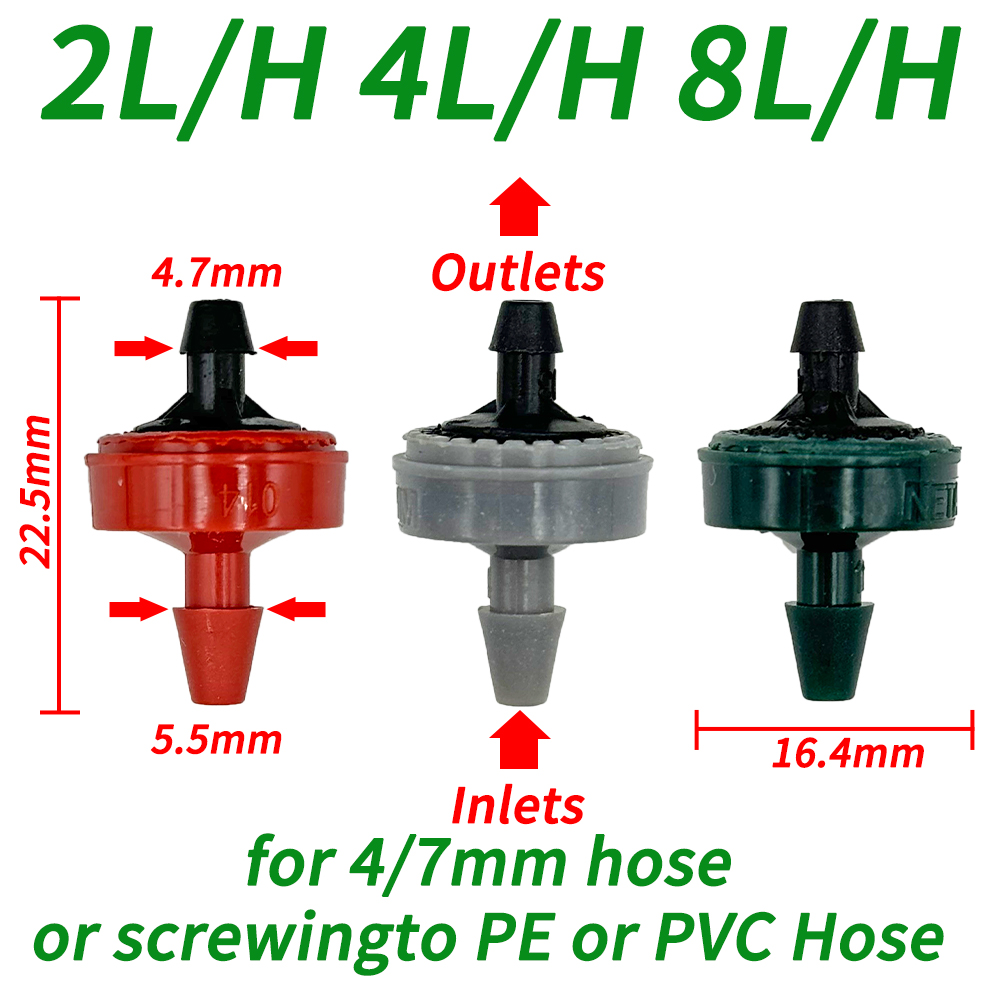 20-50pcs Greenhouse 8L/H Adjus - đánh giá và giá Urban Farming System