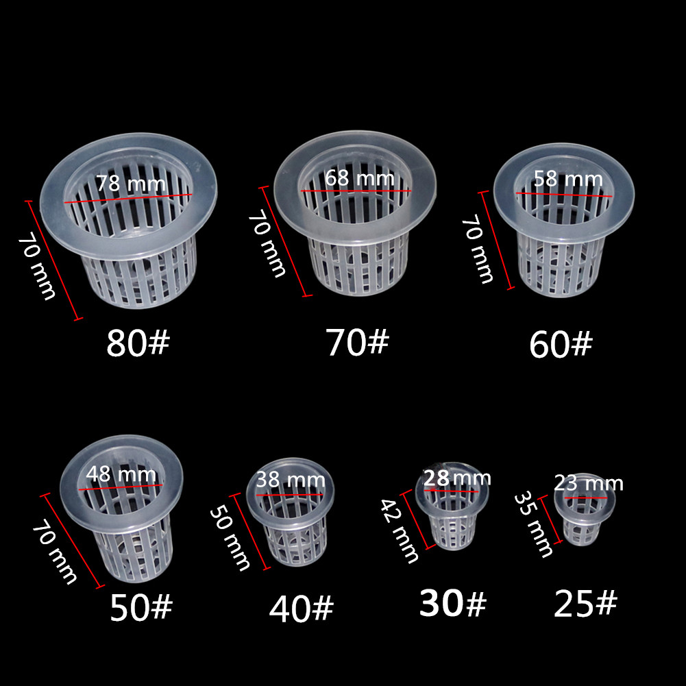 Thủy Canh Lưới Nồi Lưới Cúp Rổ - đánh giá và giá Net Pot 3 Inch