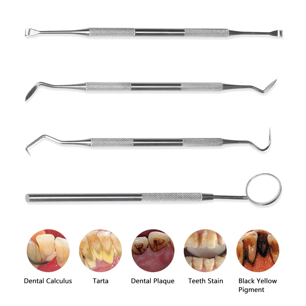 4pcs/Set Tartar Scraper Scaler - đánh giá và giá Urban Farming System
