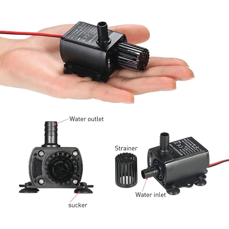 Mini Ultra Quiet Submersible P - đánh giá và giá Water Pump Submersible Mini