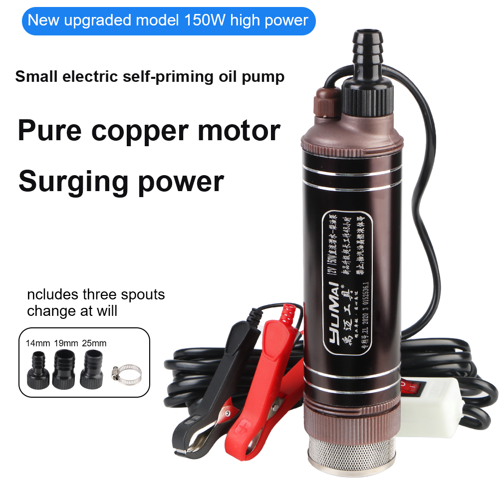 High Power Self-priming Oil Pu - đánh giá và giá Water Pump Submersible Mini