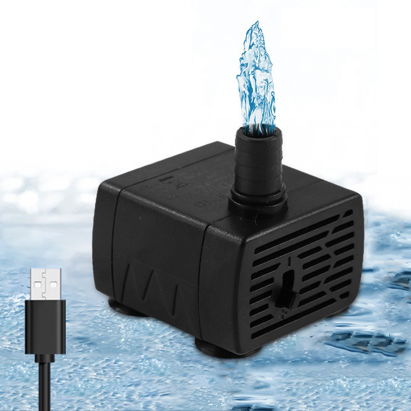 Ultra Quiet USB Aquarium Fish  - đánh giá và giá Water Pump Submersible Mini