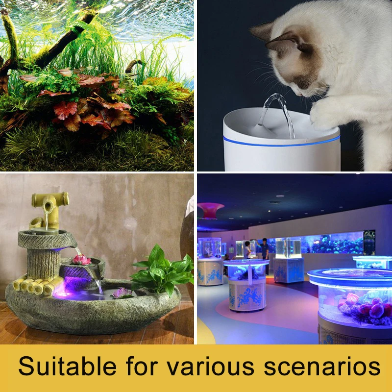 Ultra Quiet USB Aquarium Fish  - đánh giá và giá Water Pump Submersible Mini