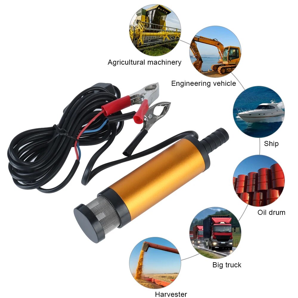 Car Electric Oil Pump Aluminum - đánh giá và giá Water Pump Submersible Mini
