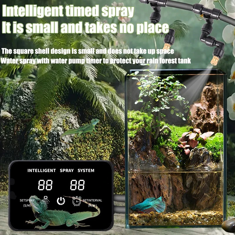 Intelligent Reptile Spray Irri - đánh giá và giá Urban Farming System