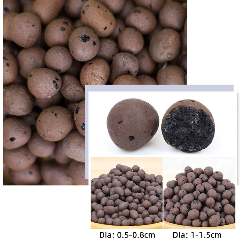 500G Hữu Cơ Ceramsite Đất Sét  - đánh giá và giá Clay Pebble Growing