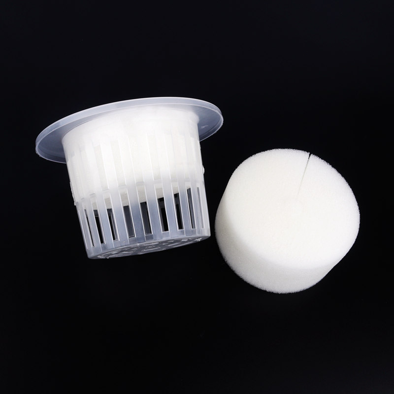 Bộ 50 Lưới Trắng Cốc Bọt Biển  - đánh giá và giá Net Pot 3 Inch