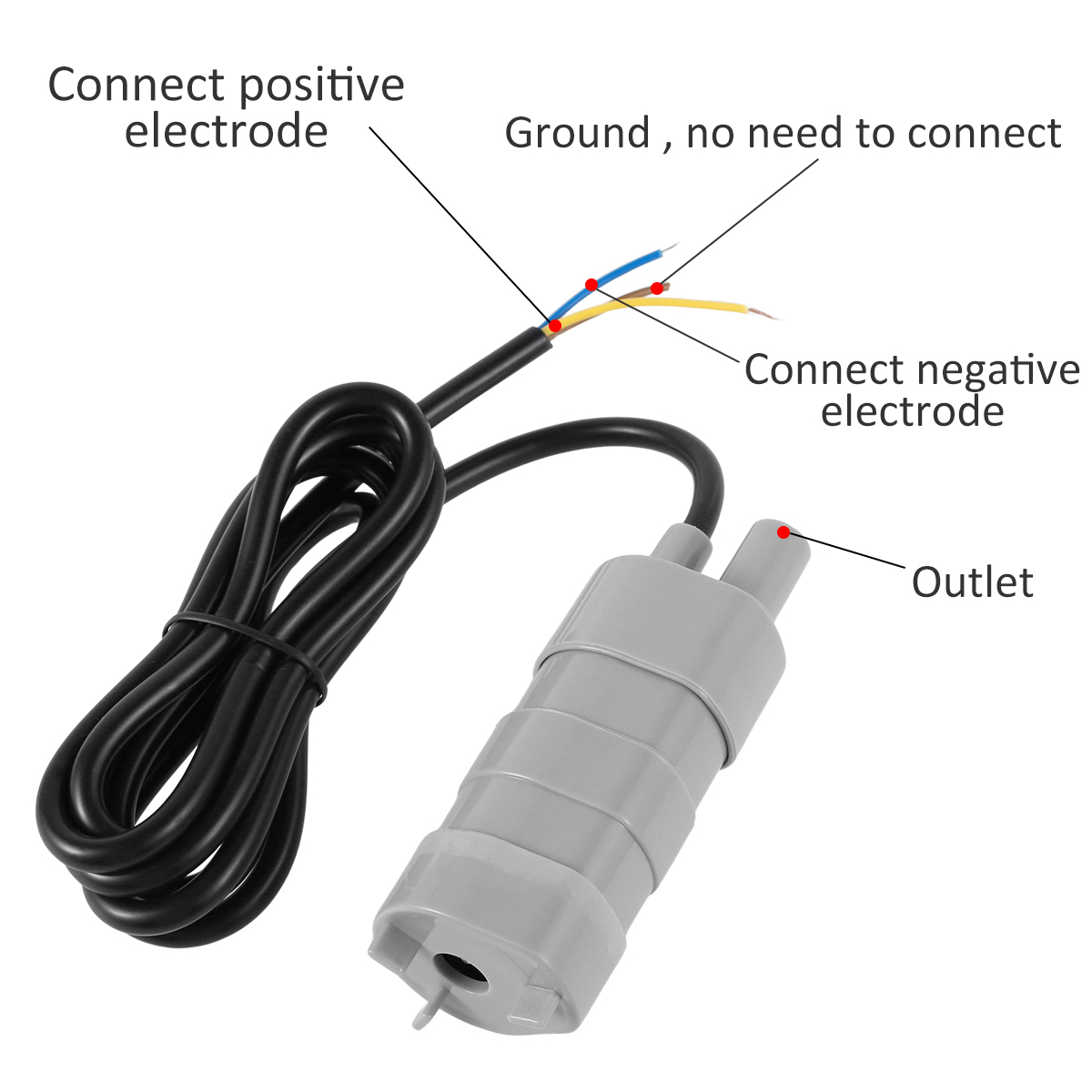 Mini Water Pump DC 12V Submers - đánh giá và giá Water Pump Submersible Mini