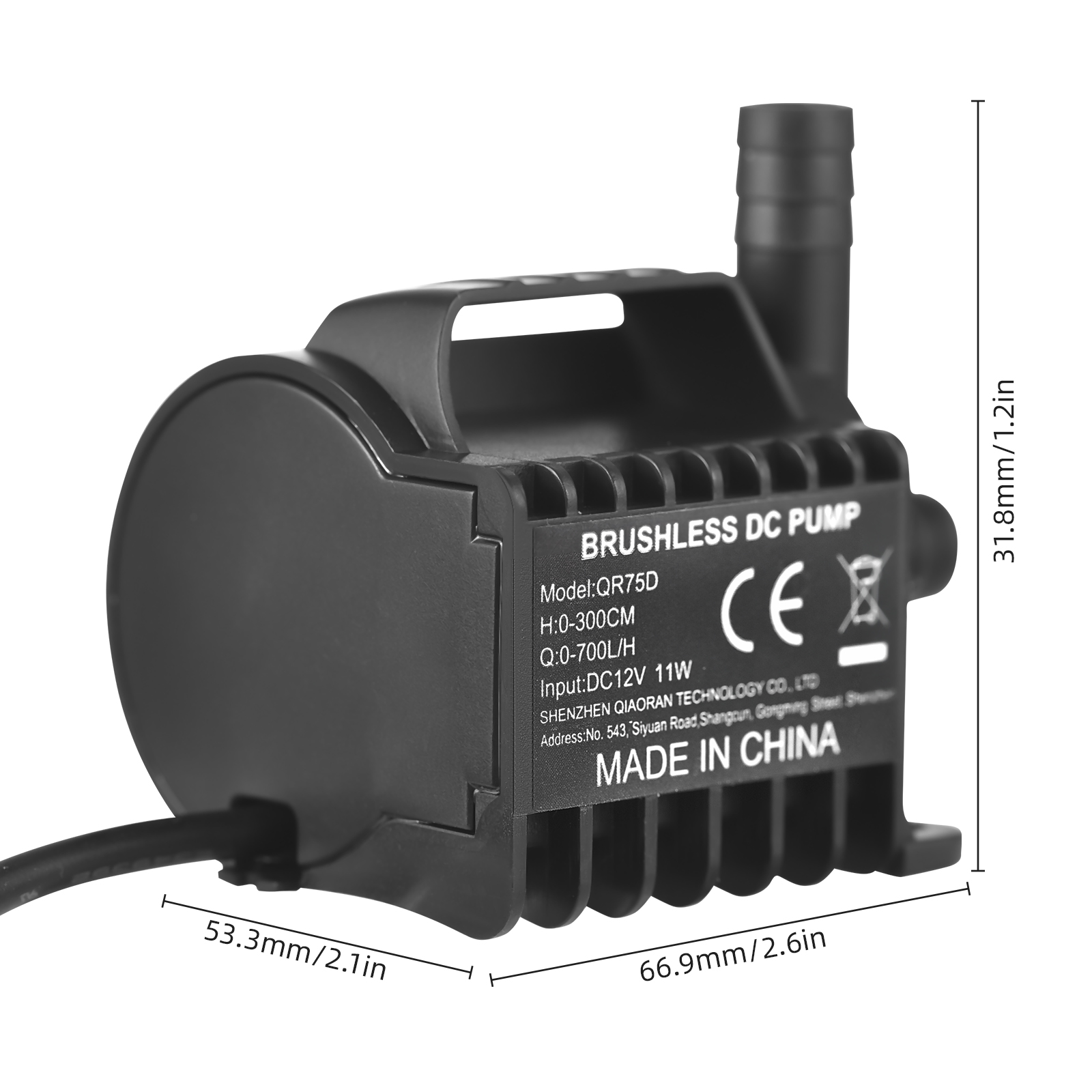 12V Submersible Water Pump 9.8 - đánh giá và giá Water Pump Submersible Mini