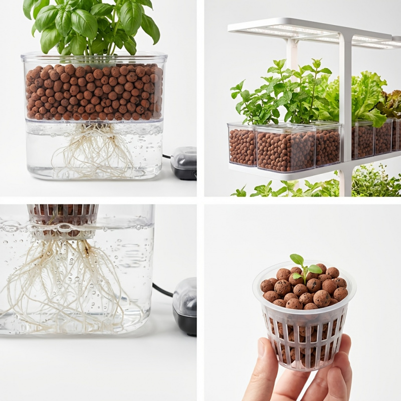0.45kg/0.91kg Expanded Leca Cl - đánh giá và giá Clay Pebble Growing